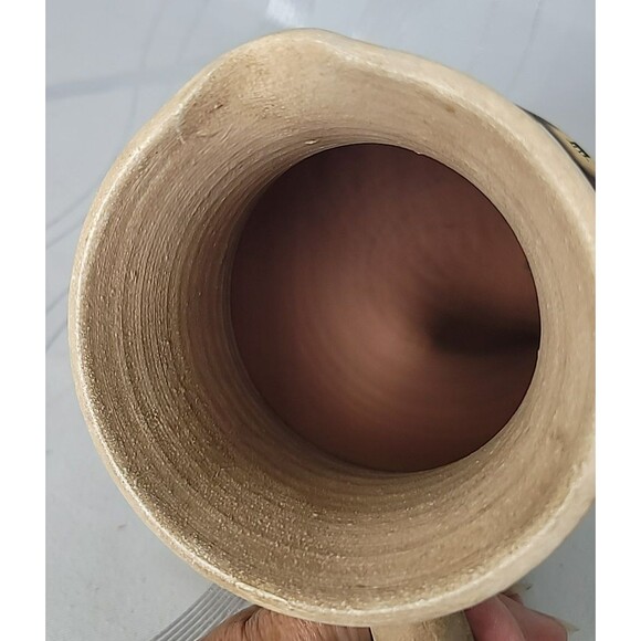 Hilda Artisan Ceramic Stoneware‎ Serveware Pitcher Religious Church Landscape - Picture 11 of 15